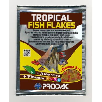 Hrana pentru pesti Prodac Tropical Fish Flakes 12 g