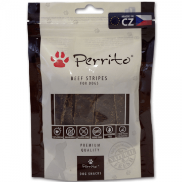 Recompense pentru caini Perrito Beef Stripes 100g