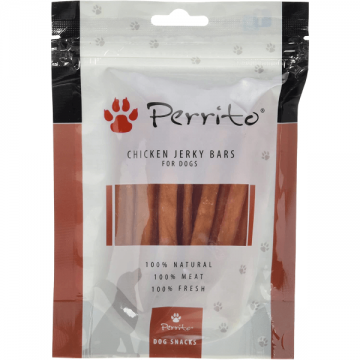 Recompense pentru caini Perrito Dog Chicken Jerky Bars 100g