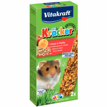 Baton Hamsteri Vitakraft Kracker Fructe, 112 g ieftina