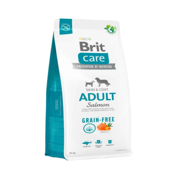 BRIT Care Grain-free Adult Sac hrana uscata caini, cu somon 12 kg