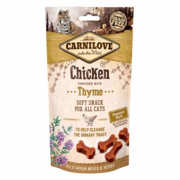 Carnilove Cat Semi Moist Snack Chicken with Thyme 50 g ieftina