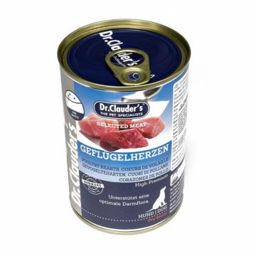 Dr. Clauder s Selected Meat Inimi de Pui, 400 g