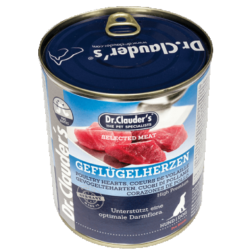 Dr. Clauder s Selected Meat Inimi de Pui, 800 g