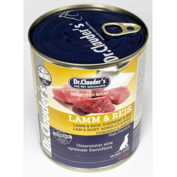 Dr. Clauder s Selected Meat Miel si orez, 800 g