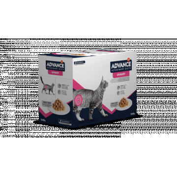 Hrana umeda pisici Advance Urinary - plic 12x85 g la reducere