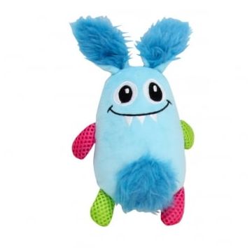 PAWISE Little Monster, jucărie de pluș câini, XS-L, pluș, cu sunet, multicolor