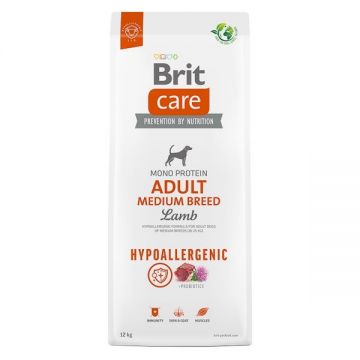 Brit Care Dog Hypoallergenic Adult Medium Breed, 12 kg