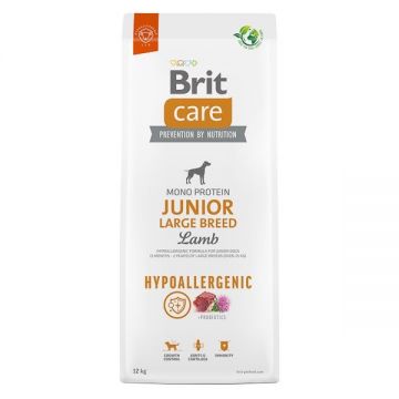 Brit Care Dog Hypoallergenic Junior Large Breed, 12 kg la reducere