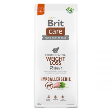 Brit Care Dog Hypoallergenic Weight Loss, 12 kg la reducere