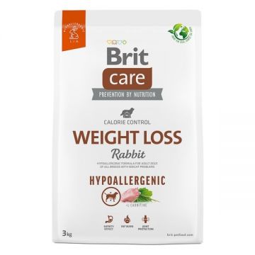 Brit Care Dog Hypoallergenic Weight Loss, 3 kg la reducere