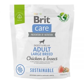 Brit Care Dog Sustainable Adult Large Breed, 1 kg ieftina