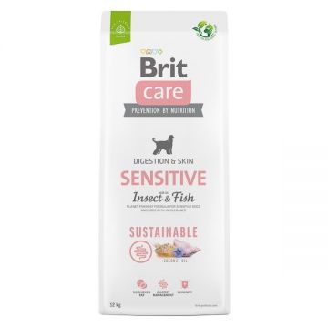 Brit Care Dog Sustainable Sensitive, 12 kg ieftina