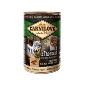 Carnilove Wild Meat Duck and Pheasant 400 g la reducere