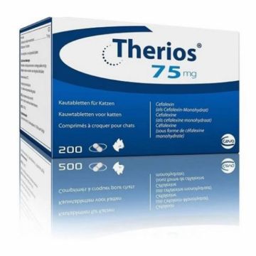 Folie Therios Felin 75 mg, antibiotic, 10 comprimate de firma original