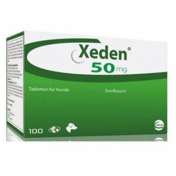 Folie Xeden 50 mg, antibiotic, 10 comprimate