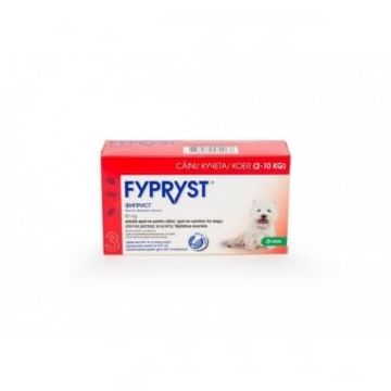 FYPRYST, deparazitare externă câini, pipetă repelentă, S(2 - 10kg), 3buc