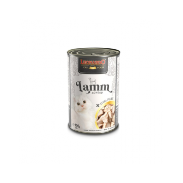 LEONARDO hrana cu miel pentru pisici 6x400 g