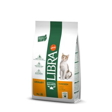 LIBRA Cat Urinary, Pui, hrană uscată pisici, sistem urinar, 8kg