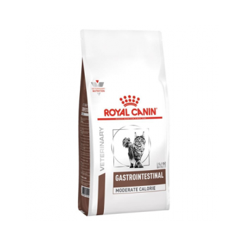 ROYAL CANIN Gastro Intestinal Moderate Calorie Feline 2 x 400 g hrana dietetica pisici cu afectiuni gastrointestinale, spre supraponderale