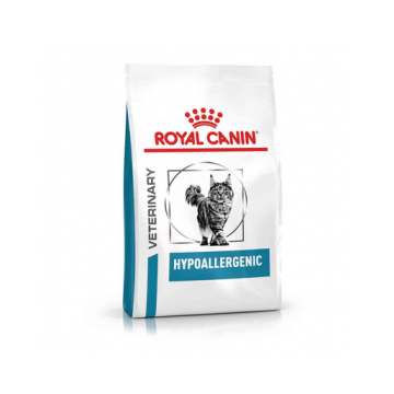 ROYAL CANIN Veterinary Cat Hypoallergenic 0,4 kg dieta veterinara pisici adulte care prezinta reactii alimentare adverse