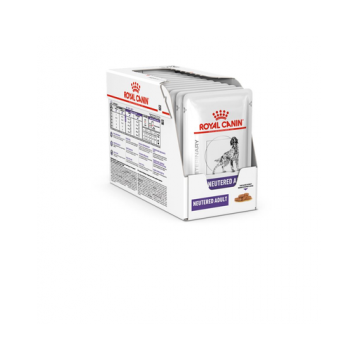 ROYAL CANIN VHN Neutered Adult Dog sos 24x100g hrana umeda caini aduti dupa sterilizare, cu tendinta de supraponderabilitate sau cu piele sensibila