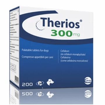 Therios 300 mg, antibiotic, 200 tablete de firma originala