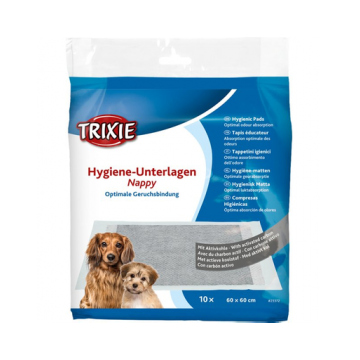 TRIXIE Covoras absorbant pentru catei, cu carbune 60x60cm 10buc/set