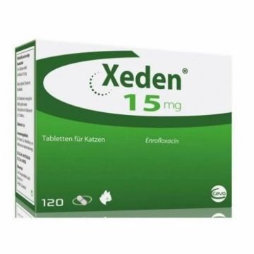 Xeden 15 mg, antibiotic, 120 comprimate