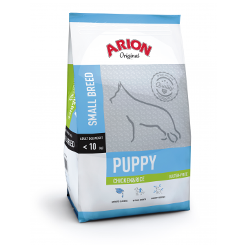 Arion Original Puppy Small Breed cu Pui si Orez, 3 kg