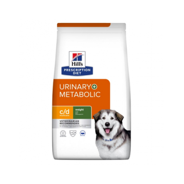 HILL'S Prescripition Diet Canine c/d Multiicare + Metabolic 12 kg Hrana pisici pentru sanatatea tractului urinar si controlul greutatii