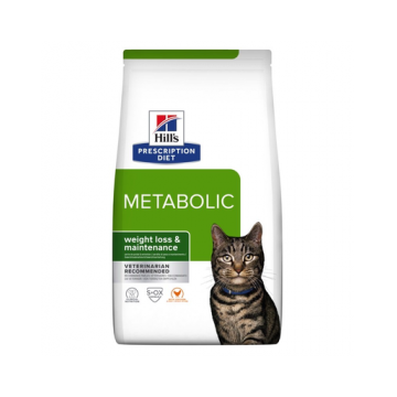 HILL'S Prescripition Diet Feline Metabolic Hrana pentru pisici supraponderale 8 kg