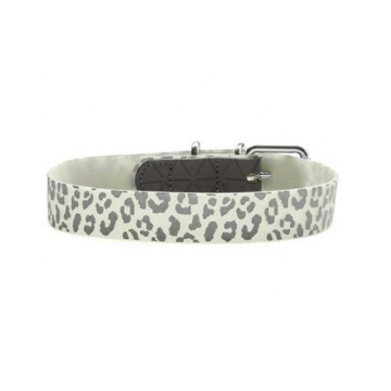 HUNTER Zgarda caini cu element reflectorizant CONV.REFLECT GLOW LEOPARD 60