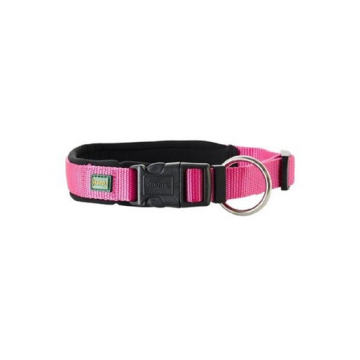 HUNTER Zgarda roz pentru caini, din neopren 45-50 cm