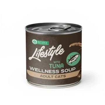 Nature's Protection Lifestyle Sensitive Digestion Cat Soup Tuna, 140 ml