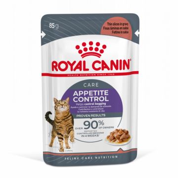 Royal Canin Appetite Control Care, hrana umeda pisici, adult sterilizat, reglarea apetitului, (in sos), 12 x85g la reducere