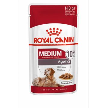 Royal Canin Medium Ageing hrana umeda caine senior (in sos), 10 x 140 g