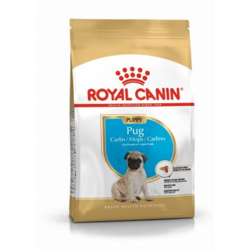 Royal Canin Pug Puppy hrana uscata caine junior, 1.5 kg la reducere