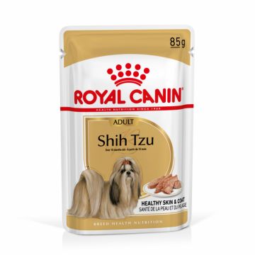 Royal Canin Shih Tzu Adult hrana umeda caine (pate), 12 x 85 g la reducere
