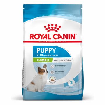 Royal Canin X-Small Puppy hrana uscata caine junior, 1.5 kg la reducere