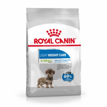 Royal Canin XSmall Light Weight Care Adult hrana uscata caine, limitarea cresterii in greutate, 1.5 kg la reducere