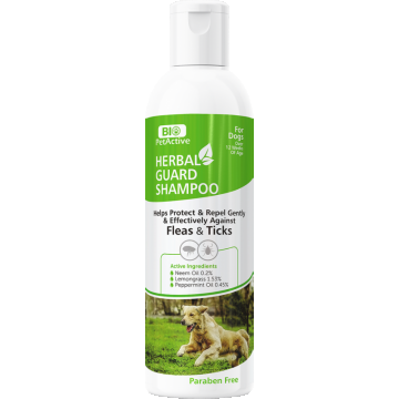 Sampon pentru caini, Bio PetActive Herbal Guard Shampoo, 250 ml ieftin