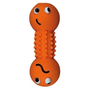 Trixie, jucărie aport smiley câini, latex, 19cm, multicolor