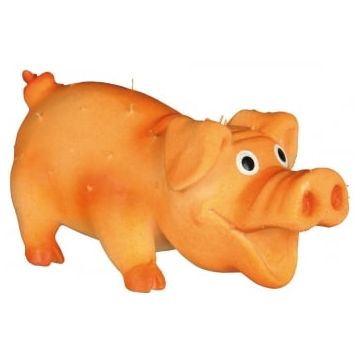 Trixie, jucărie porc cu țepi câini, cu sunet, latex, 10cm, multicolor