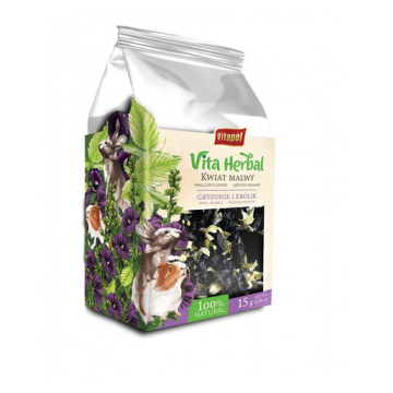 VITAPOL Vita Herbal Floare de nalba pentru rozatoare si iepuri 15g