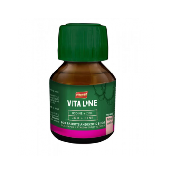 VITAPOL Vitaline Zinc + iod pentru passri exotice 50ml