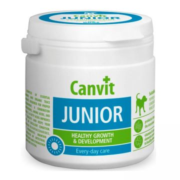 Supliment Nutritiv Caini CANVIT Junior 100g