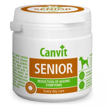 Supliment Nutritiv Caini CANVIT Senior 100g