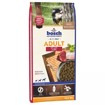 Hrana Uscata Caini BOSCH Adult Miel si Orez 15kg