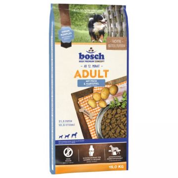 Hrana Uscata Caini BOSCH Adult Peste si Cartofi 15kg